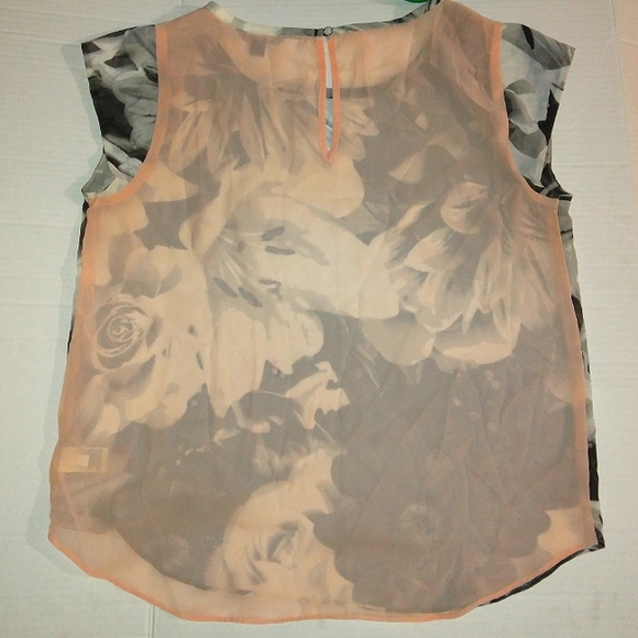 Gorgeous AMERICAN EAGLE Colorblock Floral Print Blouse ~Medium~ - Picture 10 of 16